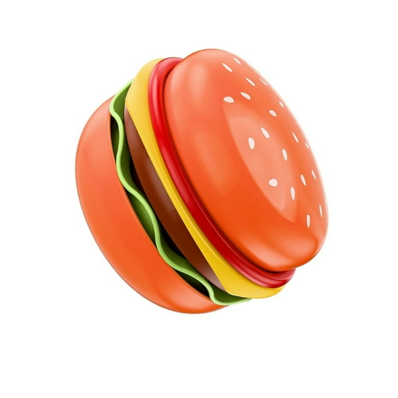 Novelty Hamburger Dinnerware 5Pcs High Quality Ceramic Set For Party Snacks Serving