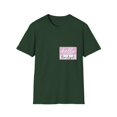 thumbnail image 1 of Novelty Hello My Name Is Bridget Women Wife Tag Nickname Fun Cute Name Tag Bridget Grandma Mom Tag Funny Daughter  Unisex Softstyle T-Shirt, 1 of 4