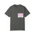 thumbnail image 1 of Novelty Hello My Name Is Sarah Women Wife Tag Nickname Fun Cute Name Tag Sarah Grandma Mom Tag Funny Daughter Unisex Garment-Dyed T-shirt, 1 of 4