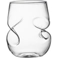 thumbnail image 1 of Novelty High Borosilicate Glass Cups, Bird Swan Heart Thumb Shaped Drinking Glasses For Bar Home Decor, Artistic Cocktail Glassware For Party, Pattern A, 1 of 5