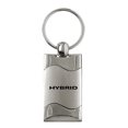 thumbnail image 1 of Novelty Hybrid Rectangular Wave Key Ring (Silver), 1 of 1