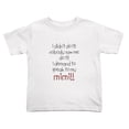 thumbnail image 1 of Novelty I Demand to Speak to My Mimi Funny Toddler T-Shirts for Boys Girls (White, 2T), 1 of 5