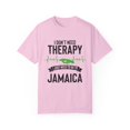 thumbnail image 1 of Novelty Jamaica Heartbeat Leisure Lover Getaway Enthusiast Hilarious Jamaican Break National Banner Devotee Unisex Garment-Dyed T-shirt, 1 of 4