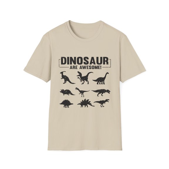 Novelty Jurassic Animals Anachronism Antique Enthusiast Hilarious Dodo Fogy Fossils Paleontologist Lover Unisex Softstyle T-Shirt