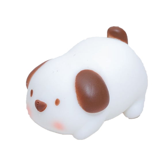 Novelty Laying Dog Squishy Stress Toy, Adorable Cartoon Puppy Soft Decompression Toy, Lovely Gift for Birthday Fillers Classroom Rewards
