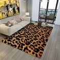 thumbnail image 1 of Novelty Leopard Zebra Carpet Home Area Rug Large Entrance Door Mat Rugs for Bedroom Rug Living Room Bedroom Decor Anti-slip Mats, 1 of 5