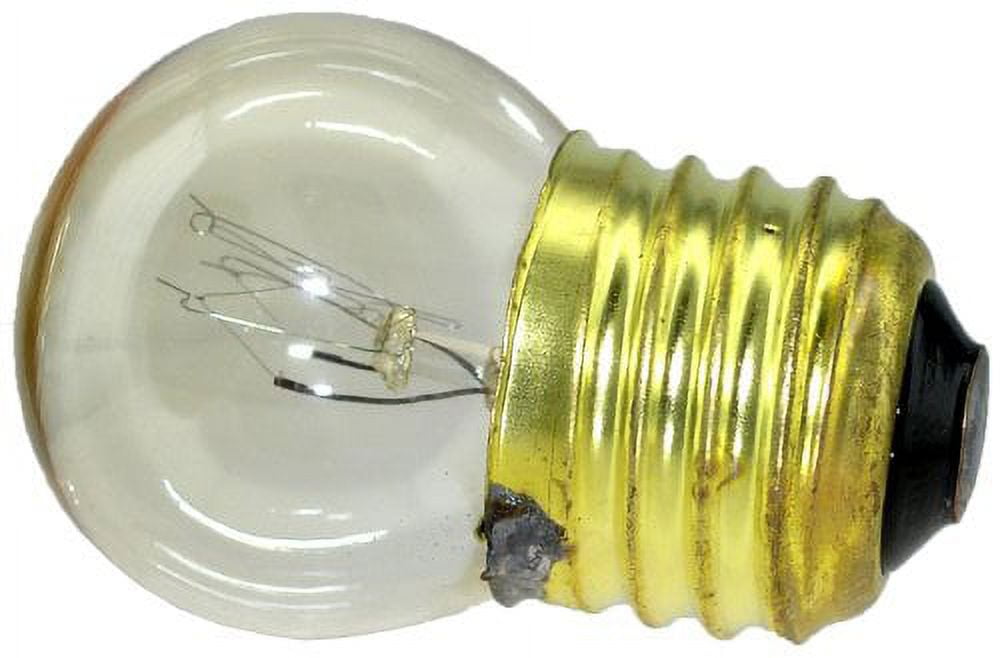 Novelty Light, 7.5-S11 Commerical Grade S11 Transparent Replacement Bulbs, E26 Medium Base, 7 Watt, 25 Pack (Clear)…