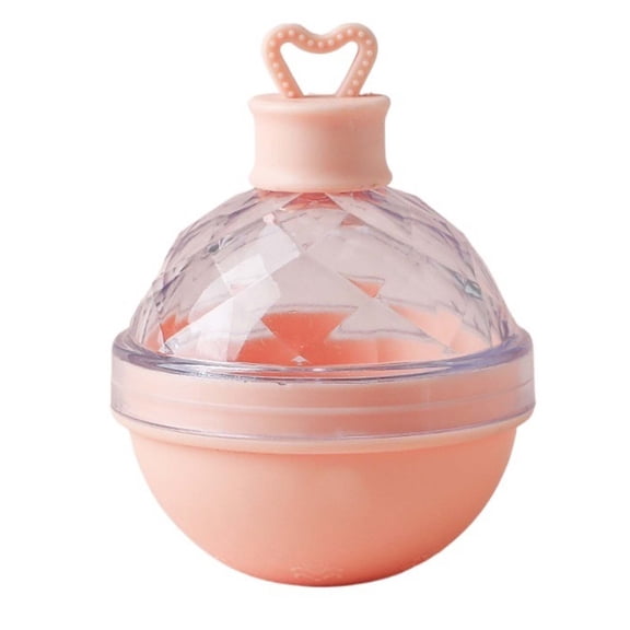 Novelty Light Bulb Ice Ball Maker, 2.4" Large Sphere Mold for Whiskey & Cocktails, Easy-Release Silicone Tray