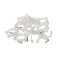 thumbnail image 1 of Novelty Lights 1/2" Rope Light Clips, Mounting Rope Light, Plastic Clip with Screw, 100 Pack, 1 of 3