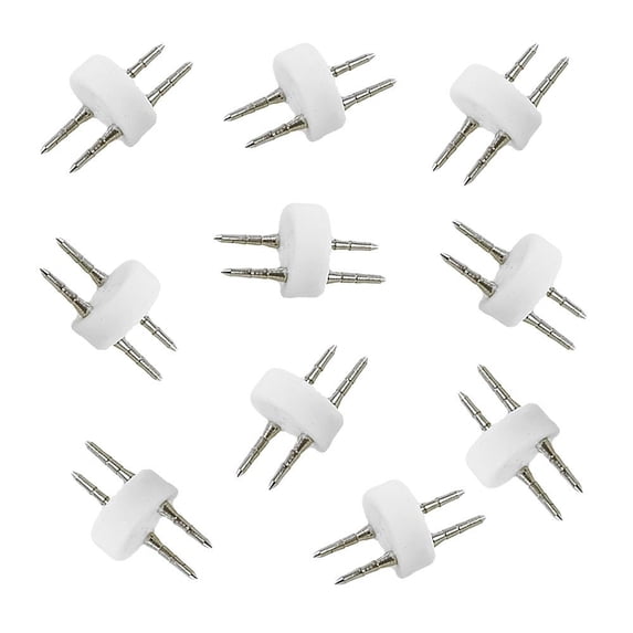 Novelty Lights 1/2" Rope Light Invisible Splice, Connecting or Repairing Rope Light, 2 Wire, 10 Pack