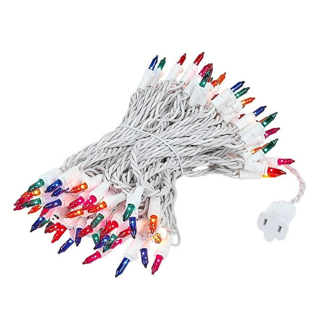 Novelty Lights 100 Light Multi Christmas Wedding Mini String Light Set