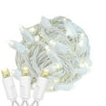 thumbnail image 1 of Novelty Lights 100 Light Warm White LED Christmas/Wedding Mini Light Set (White Wire, 50 Feet), 1 of 10
