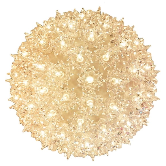 Novelty Lights 150 Light Clear Christmas Incandescent Starlight Sphere, 10" Diameter