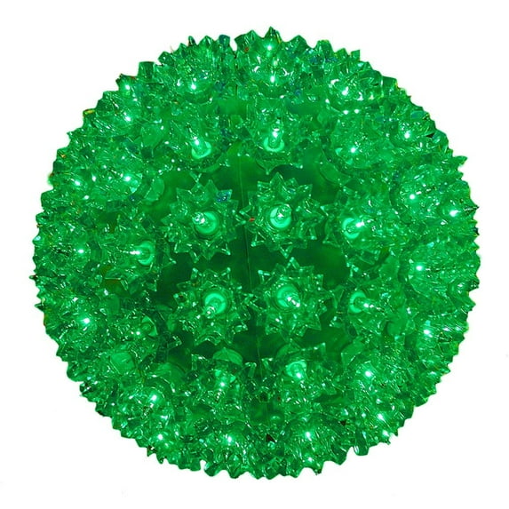 Novelty Lights 150 Light Green Christmas Incandescent Starlight Sphere, 10" Diameter