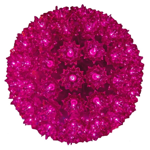 Novelty Lights 150 Light Purple Christmas Incandescent Starlight Sphere, 10" Diameter