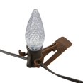 thumbnail image 1 of Novelty Lights 39032 Brown All in One Christmas Light Clip, C7/C9 Base, Mini Lights, Shingle and Gutter Mount, 25 Pack, 1 of 2