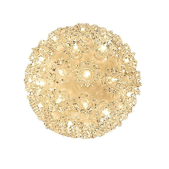 Novelty Lights 50 Light Clear Christmas Incandescent Starlight Sphere, 6" Diameter