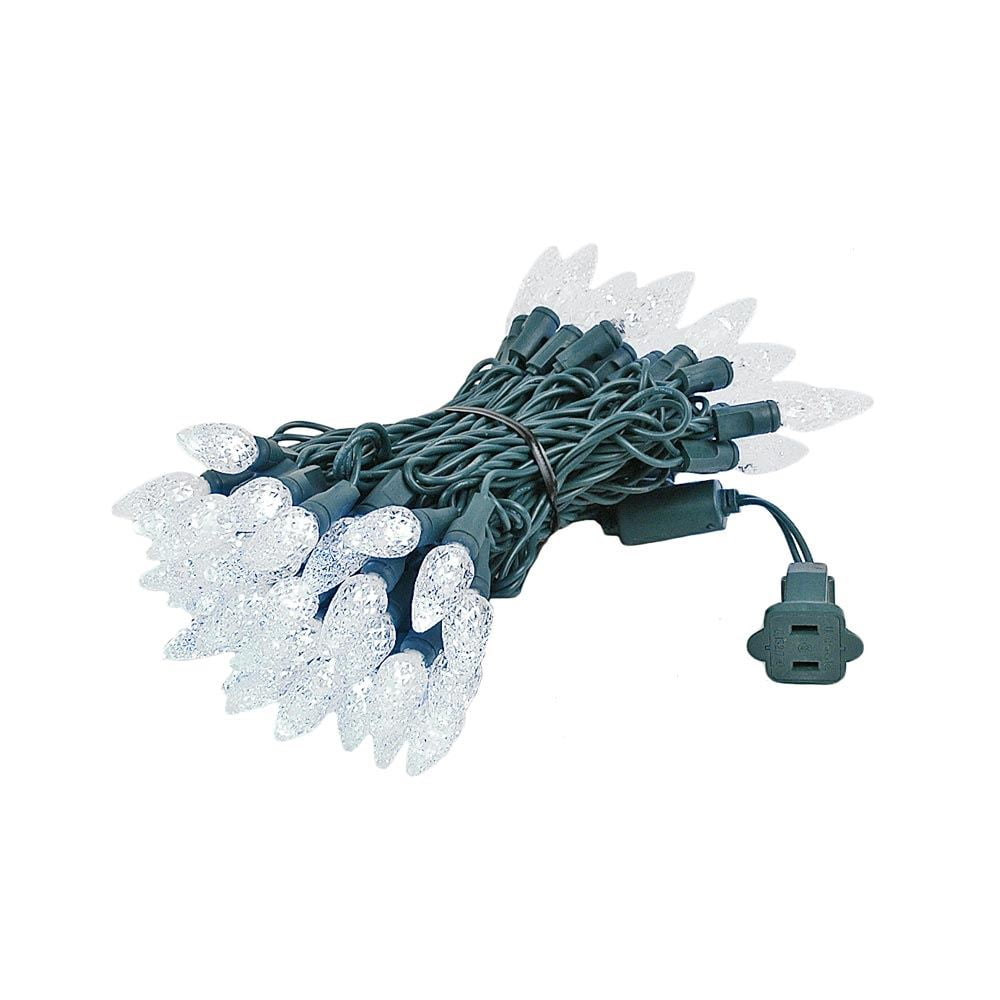 Novelty Lights 70 Light C6 LED Christmas Mini Light Set, Commercial