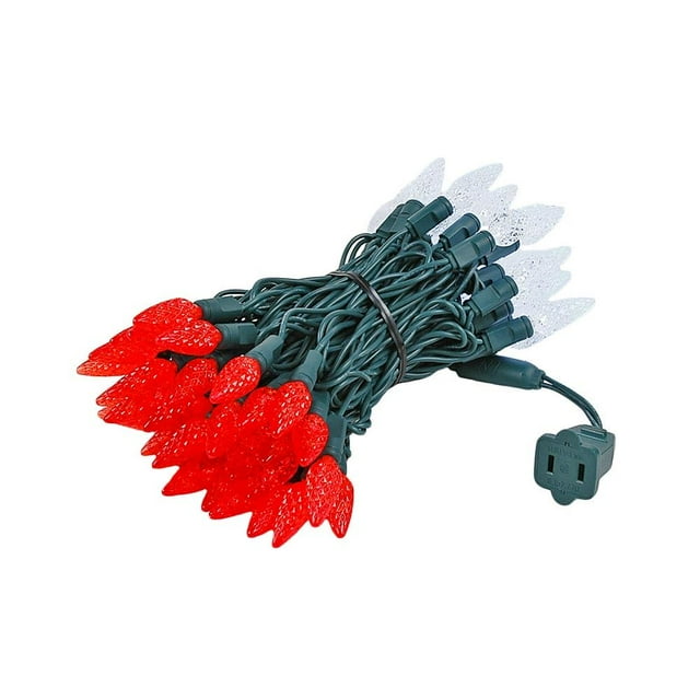 Novelty Lights 70 Light C6 LED Christmas Mini Light Set, Commercial