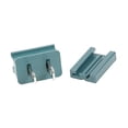 thumbnail image 1 of Novelty Lights Green Male Snap-On Vampire Plug SPT-2 for C9/C7 Socket or Zip Cord Wire 1 Pack, 1 of 4
