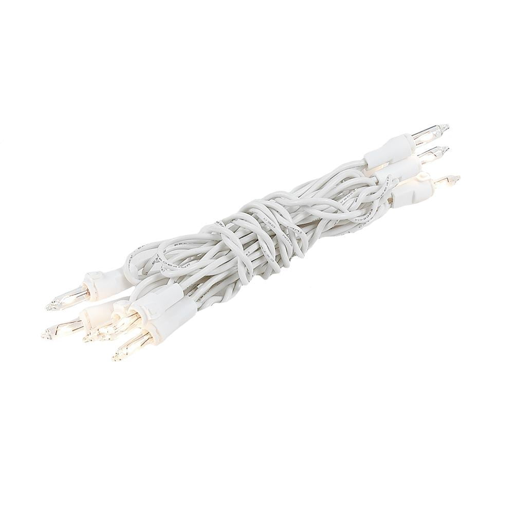 White Corded Electric Outdoor Christmas Tree Lights