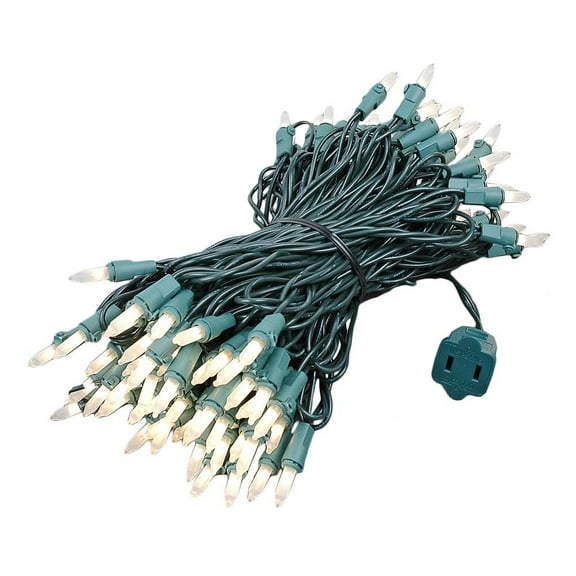 Novelty Lights Off White 100 Light Incandescent Mini Christmas String Lights 50 Feet