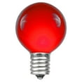 thumbnail image 1 of Novelty Lights Red G30 Globe Hanging Outdoor String Light Replacement Bulbs E12 Candelabra Base 5 watt, 1 of 6