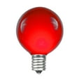 thumbnail image 1 of Novelty Lights Red G40 Globe 5 Watt Incandescent Light Bulbs, 1 of 7