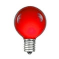thumbnail image 1 of Novelty Lights Red G50 Globe Hanging Outdoor String Light Replacement Bulbs E17 Intermediate Base 7 Watt, 1 of 7