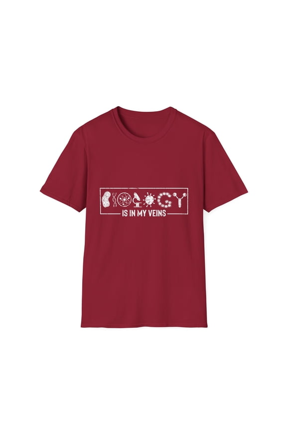 Novelty Living Scientist Technician Technologist Biologist Hilarious Naturalist Ecologist Organisms Genetics Unisex Softstyle T-Shirt