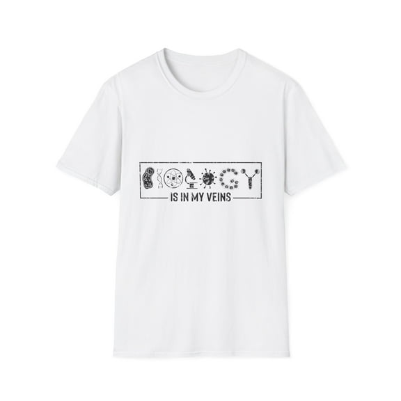 Novelty Living Scientist Technician Technologist Biologist Hilarious Naturalist Ecologist Organisms Genetics Unisex Softstyle T-Shirt