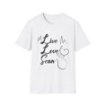 thumbnail image 1 of Novelty Love Scan Sonographer Appreciation Sonogram Tech Hospital School Unisex Softstyle T-Shirt, 1 of 4