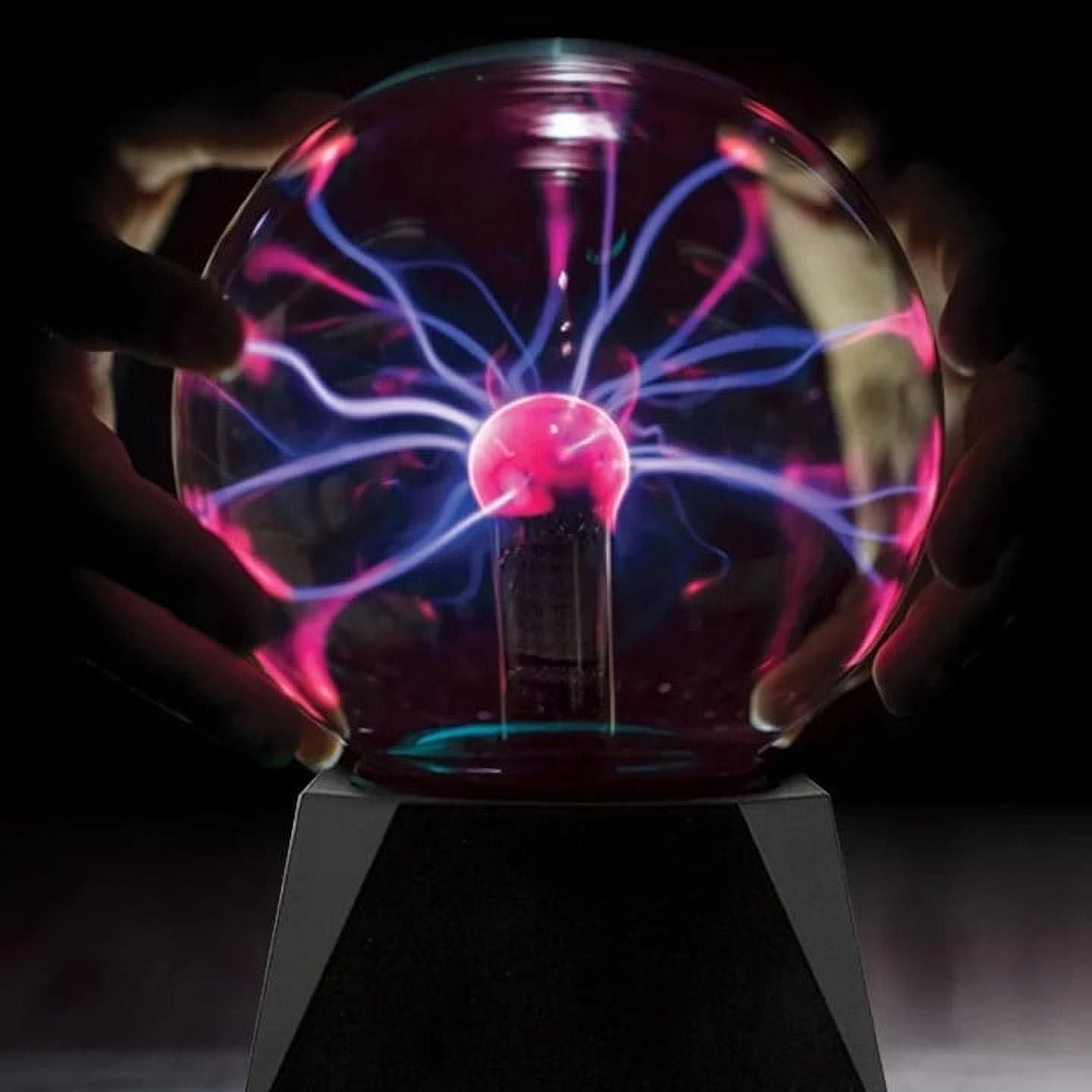 Desinger Nouveauté Verre Magique Plasma Électrique Statique Ball Light 4 5  6 Pouces Lumières de Table Sphère Veilleuse Enfants Cadeau Pour Magic  Plasma Lightning Nuit Lampe (Taille : 4 Inch) : : Luminaires et  Éclairage