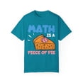 thumbnail image 1 of Novelty Math is a piece of pie Mathematicians Pun Gift Funny Mathematics Educators Gag Men Women Unisex Garment-Dyed T-shirt, 1 of 4