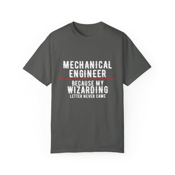 Novelty Mechanical Engineering Student Saying Gift Funny Thinking Outside Boxes Gag Men Women Unisex Garment-Dyed T-shirt
