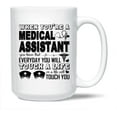 thumbnail image 1 of Novelty Medical Assistant Decorative Mug, Unique Medical Assistant Ceramic Coffee Mug, Medical Assistant You Know That Everyday You Will Touch A Life Porcelain Tea Mug Cup 15 Oz., 1 of 7