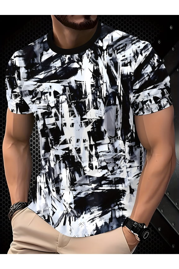 Novelty Men's 3D Printed Fashion T-shirt