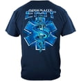 thumbnail image 1 of Novelty Men's  Absolute EMT Snake T-shirt Navy, 1 of 2