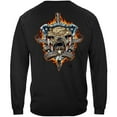 thumbnail image 1 of Novelty Men's  Alway A Marine Long Sleeve Black, 1 of 2