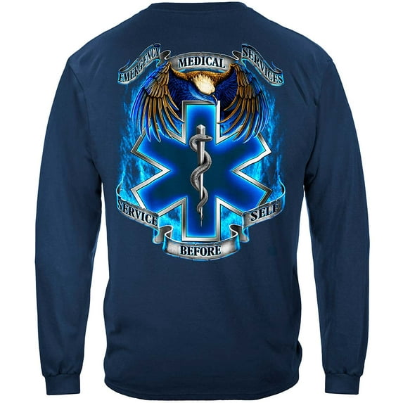 Novelty Men's Heros EMS Long Sleeve Navy