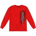 thumbnail image 1 of Novelty Men's  USMC-Semper Fidelis Long Sleeve Red, 1 of 2