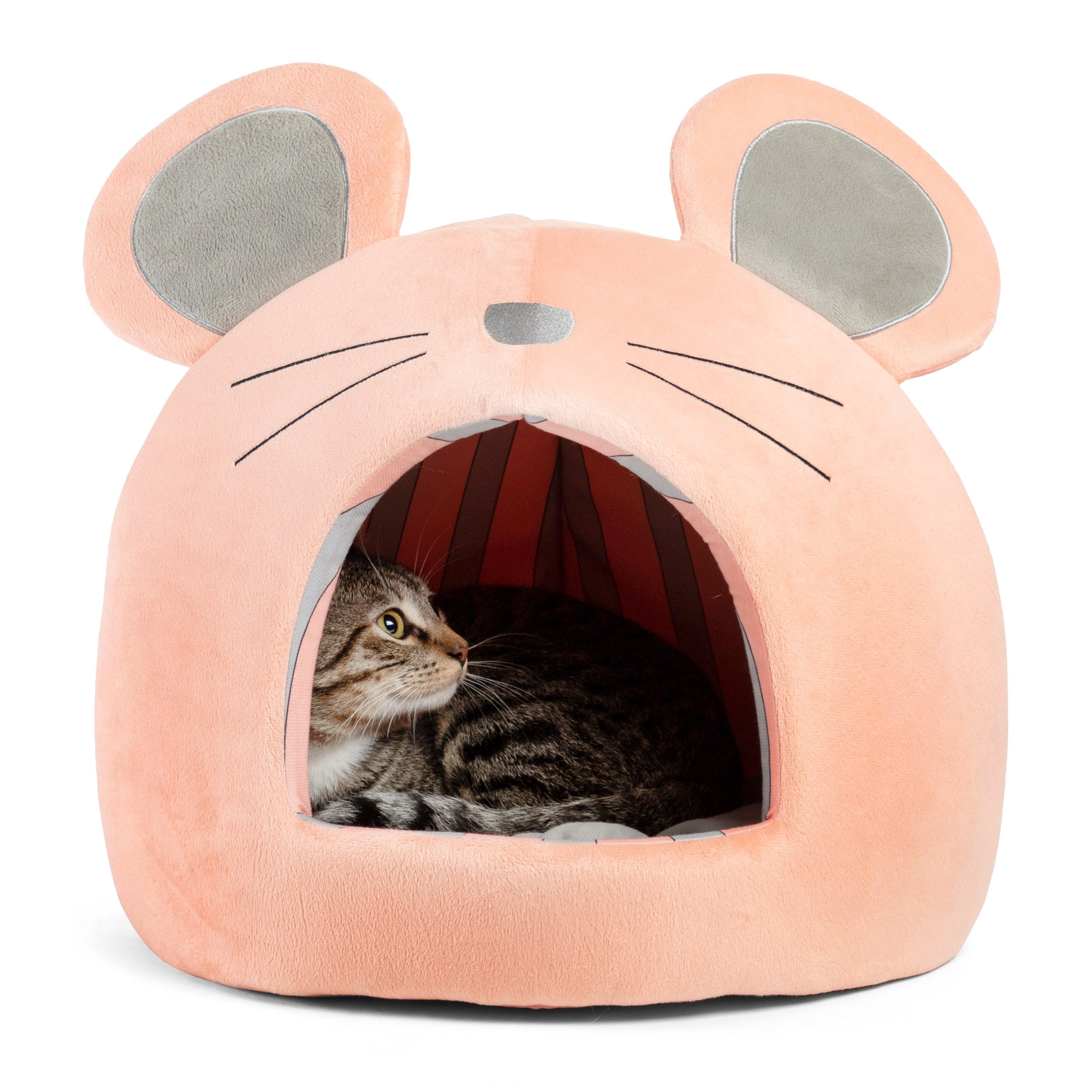 Meow hut cat outlet bed