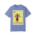 thumbnail image 1 of Novelty Mexican Mothers Lottery Card Graphic Gift | Humorous Bingo Illustration Pun Men Women Unisex Garment-Dyed T-shirt, 1 of 4