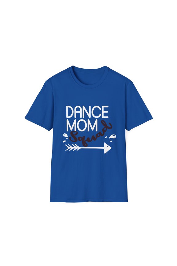 Novelty Party Dabbing Contradance Gift Funny Choreography Dance Mom Squad Cute Men Women Unisex Softstyle T-Shirt