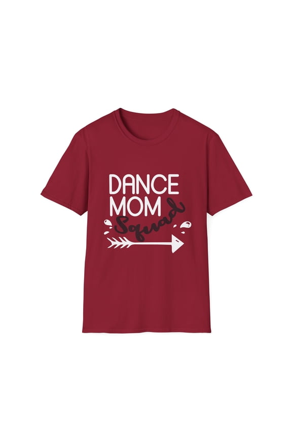 Novelty Party Dabbing Contradance Gift Funny Choreography Dance Mom Squad Cute Men Women Unisex Softstyle T-Shirt