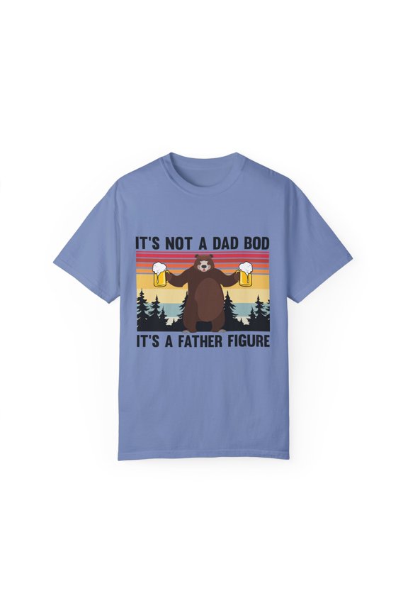 Novelty Physique Body Build Curiousness Grizzly Enthusiast Hilarious Physical Muscular Form Chunky Devotee Unisex Garment-Dyed T-shirt