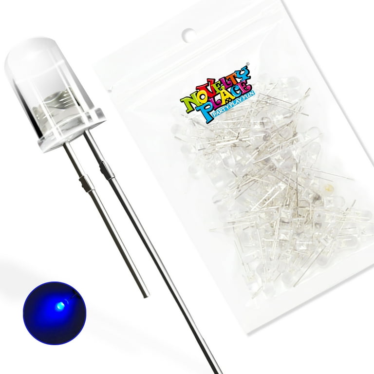 100 LED 5mm Precablati 12V - Kit Con 5 Colori E Supporti Per Modellismo E Fai Da Te - Foto 4