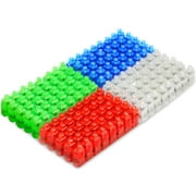 Novelty Place 160Pcs LED Party Finger Lights for Kids, LED Finger Flashlight Light Up Finger Ring Toys for Party Favor, Raves, Concert Shows
