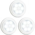 thumbnail image 1 of Novelty Place 3 Pcs LED Motion Sensor Lights - Motion Sensing Bathroom Hallway Closet Nightlight, 1 of 9