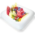 thumbnail image 1 of Novelty Place Inflatable Ice Serving Buffet Bar - Salad Food & Drinks Cooler Serving Tray for Summer Party Picnic & Camping (Pack of 1), 1 of 7